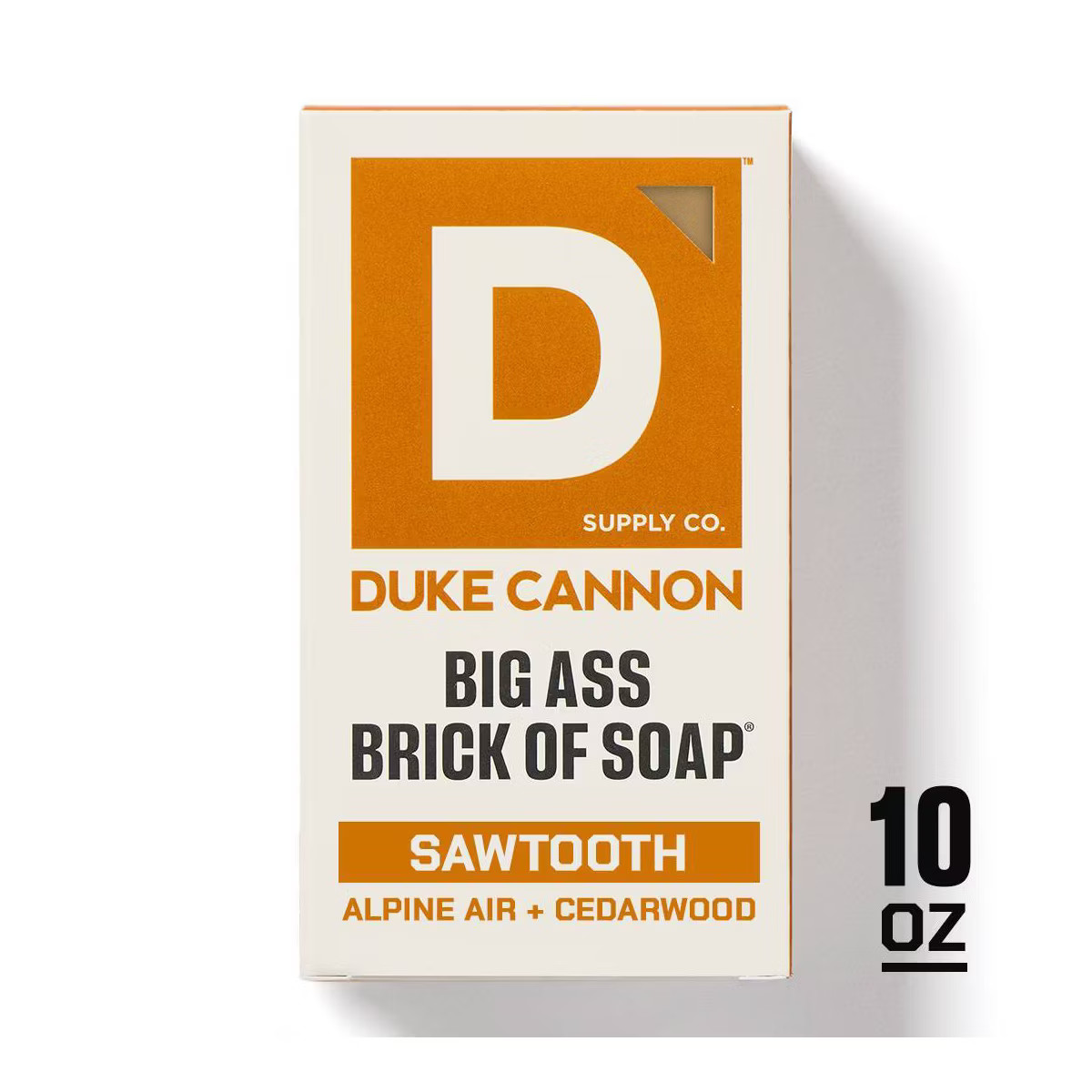 Duke Cannon Supply Co. Big Ass Brick of Soap for Men - Sawtooth Bar Soap - 10oz | Target
