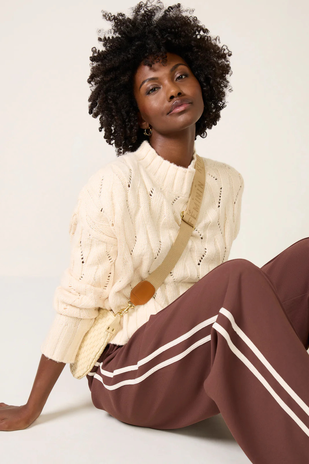 Virgina Mock Neck Pullover | Evereve