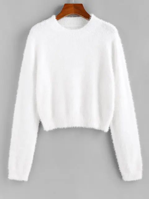 ZAFUL Fuzzy Short Sweater | ZAFUL (Global)