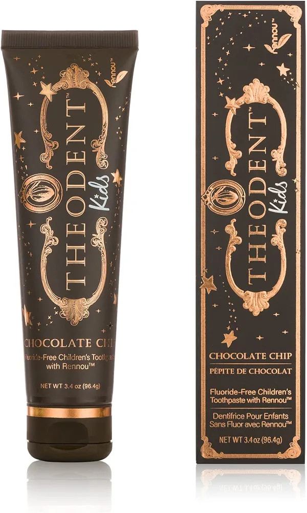 Theodent Fluoride-Free, Natural, Kids Toothpaste, Chocolate Chip Flavored (3.4 Ounces, 96.4 Grams... | Amazon (US)