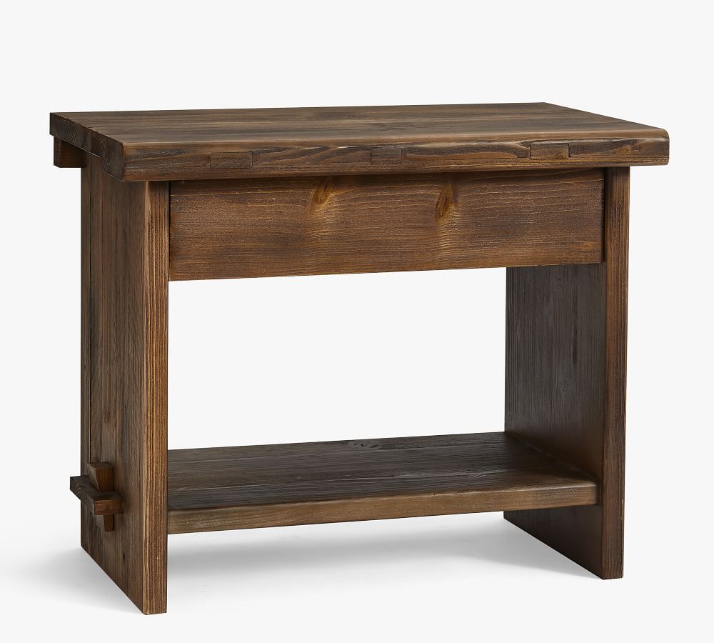 North 28" Reclaimed Wood Nightstand | Pottery Barn (US)
