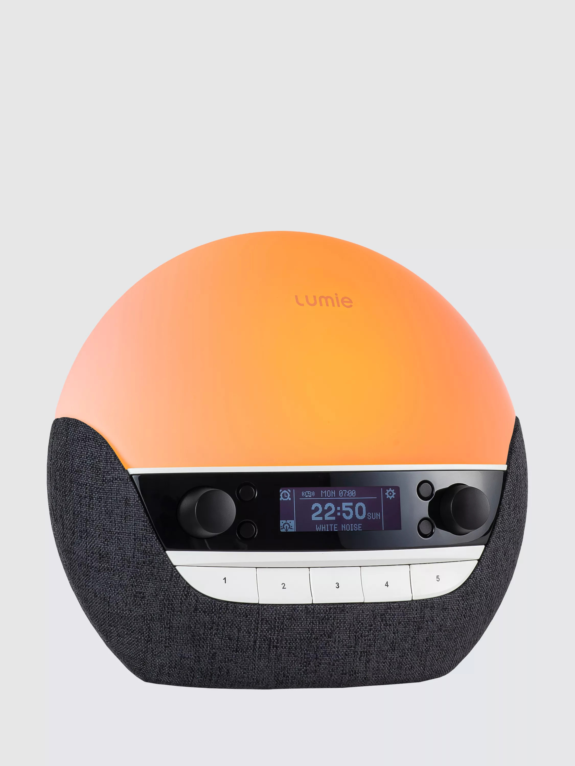 Lumie Bodyclock Luxe 750DAB Wake up to Daylight Table Lamp | John Lewis (UK)