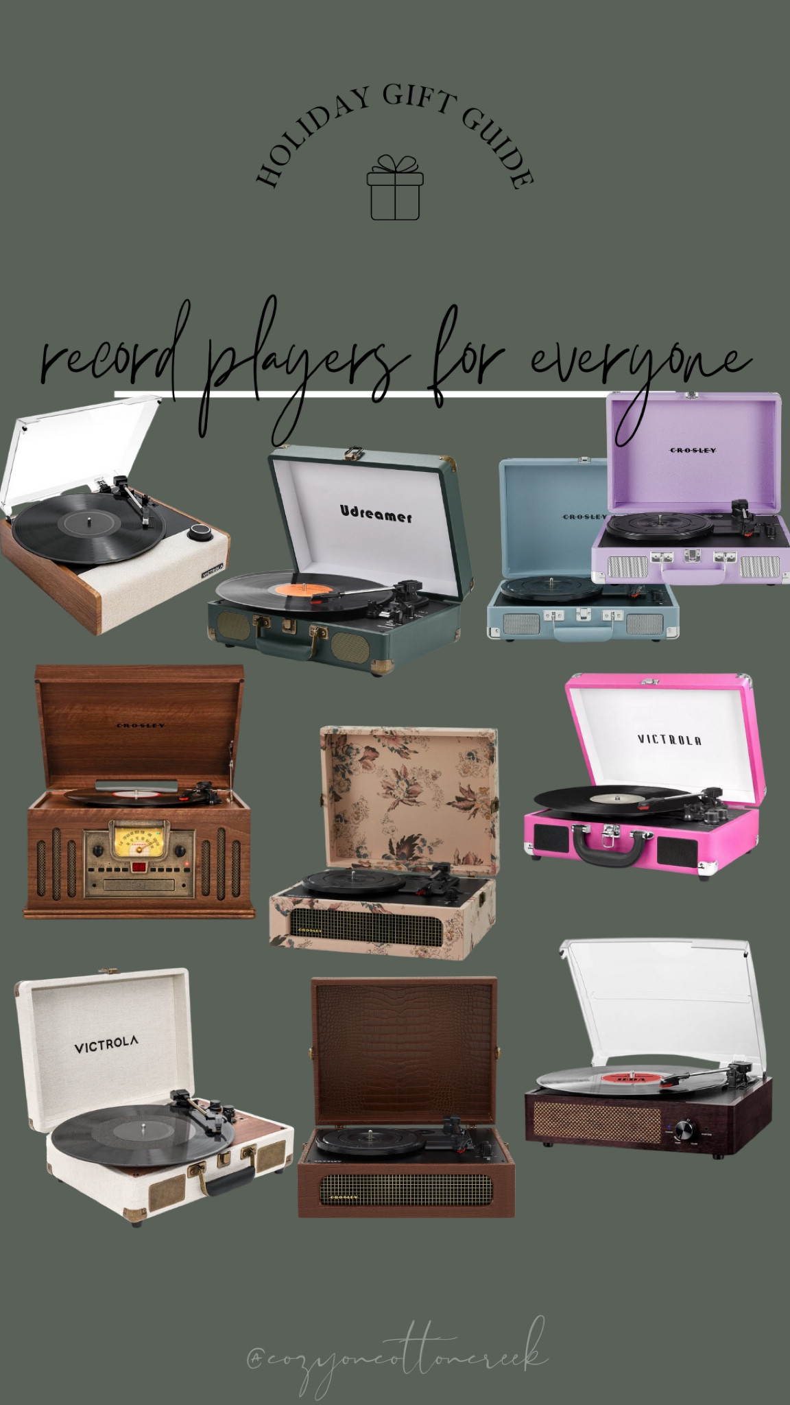 Record player deals
Gift inspo
Gift guide 

#LTKSaleAlert #LTKGiftGuide #LTKHoliday