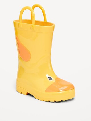 Tall Duck-Graphic Rain Boots for Toddler Boys | Old Navy (US)