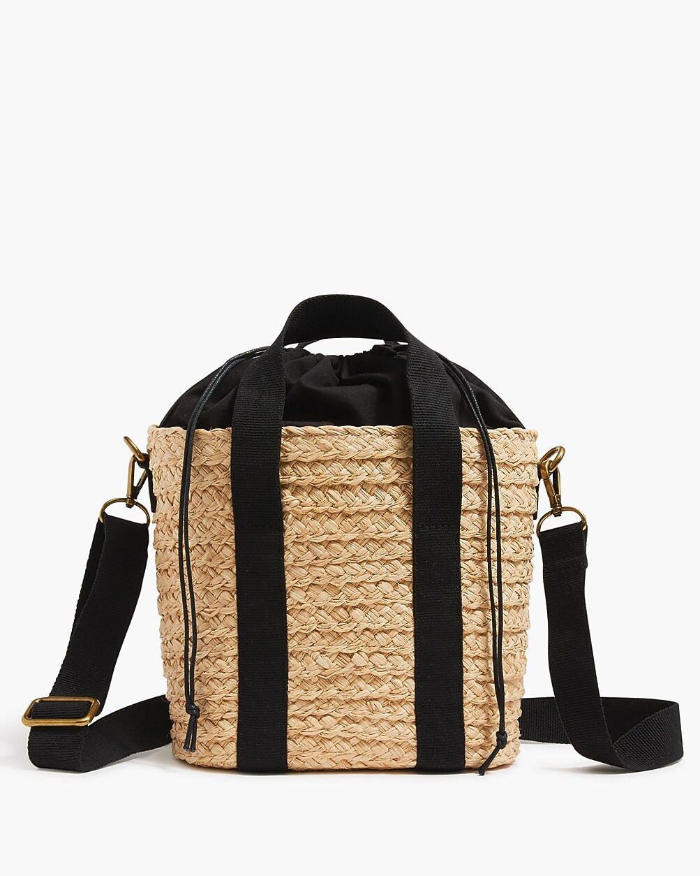 Raffia straw mini tote bag | J.Crew Factory