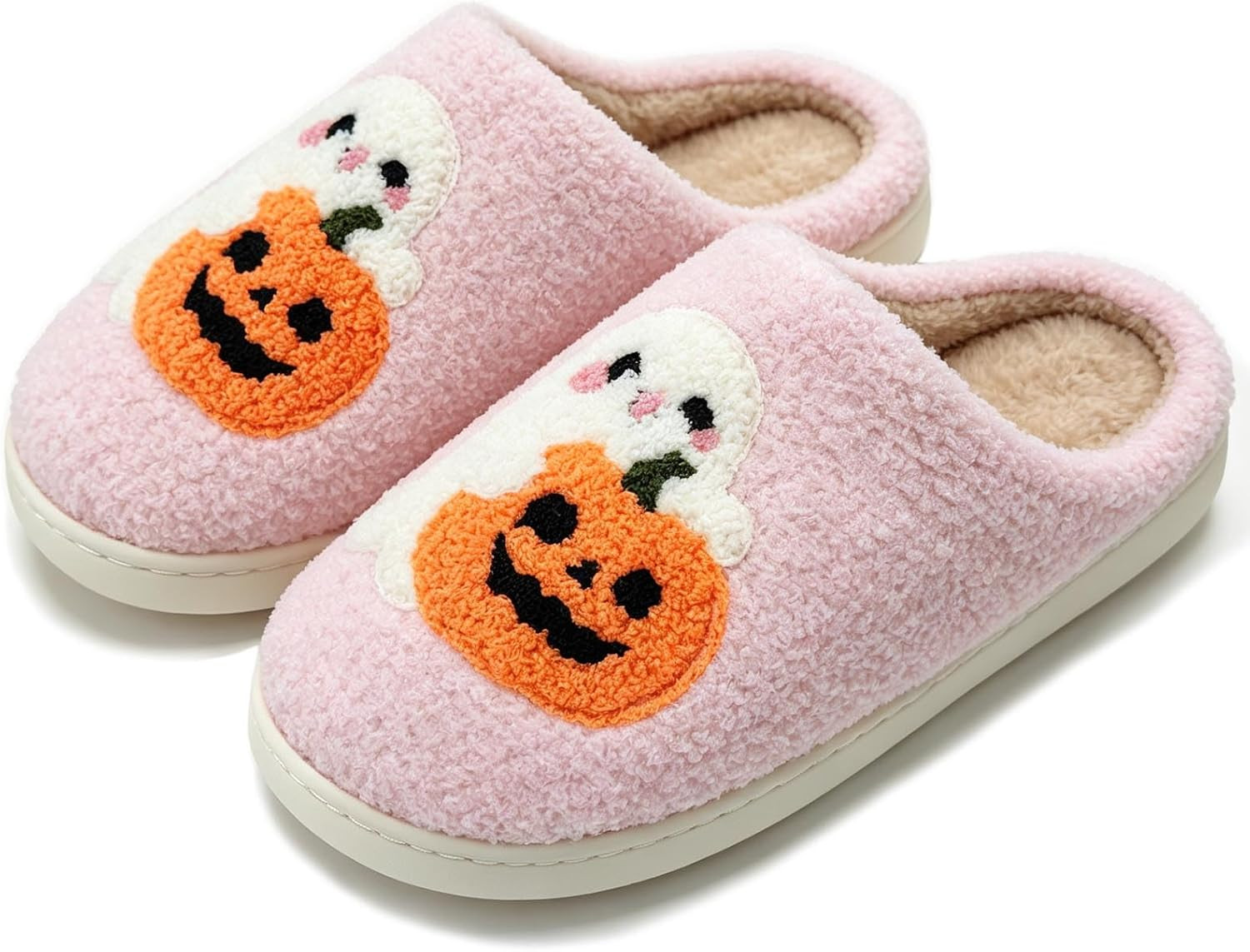 Halloween Slippers Valentines Heart Slippers Mather's Day Slippers For Women Men Fuzzy House Slipper With Hearts Ladies Slipper | Amazon (US)