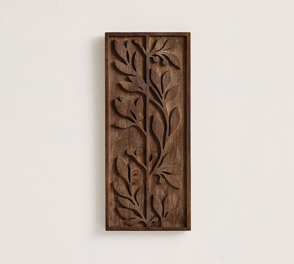 Wood Carved Wall Art | Pottery Barn (US)