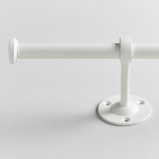 Classic Steel Rod – White | Pottery Barn Teen | Pottery Barn Teen