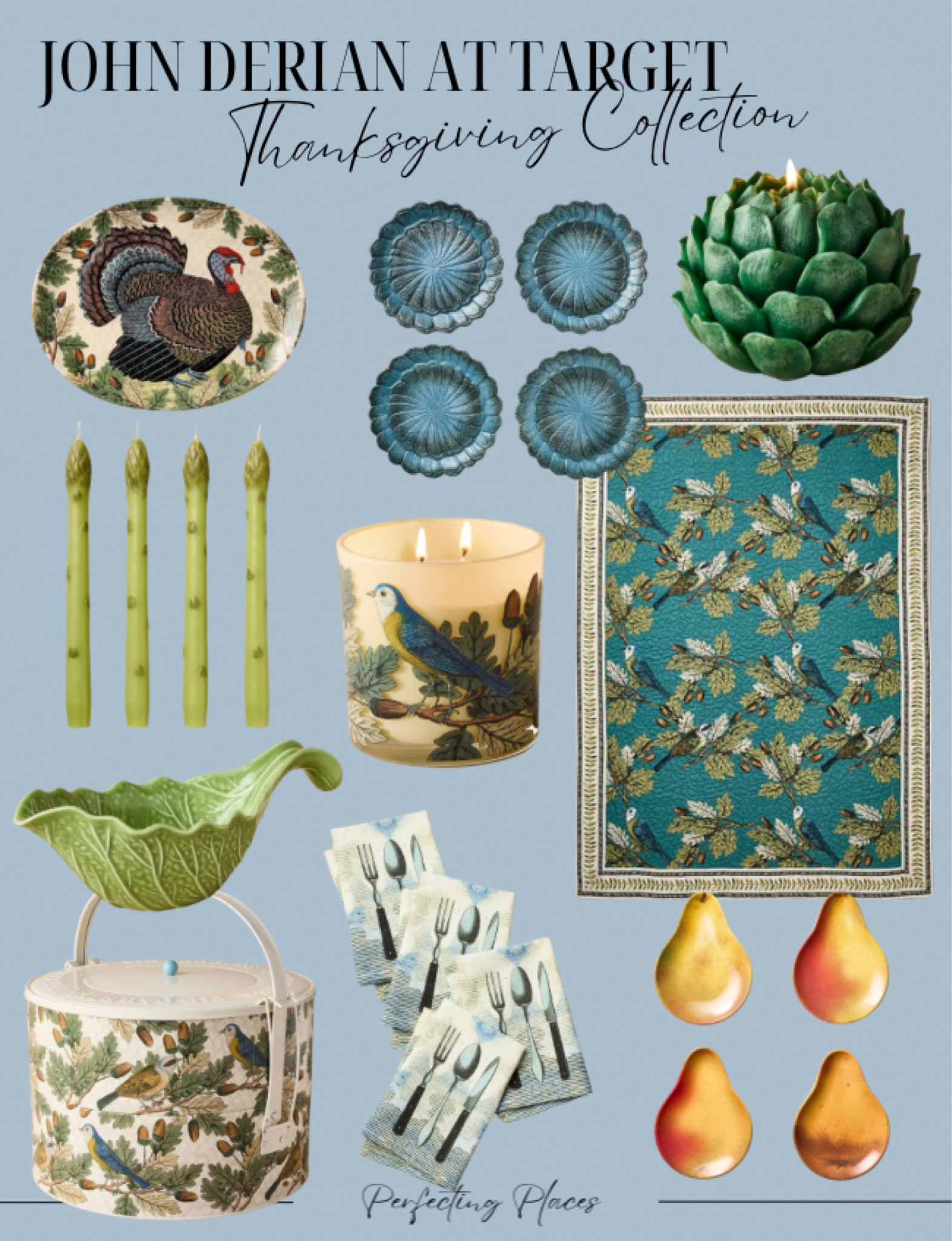 Shop this fun John Derian Thanksgiving collection at Target. So many whimsical decor pieces with a vintage fall organic feel!

#LTKHoliday #LTKHome #LTKSeasonal