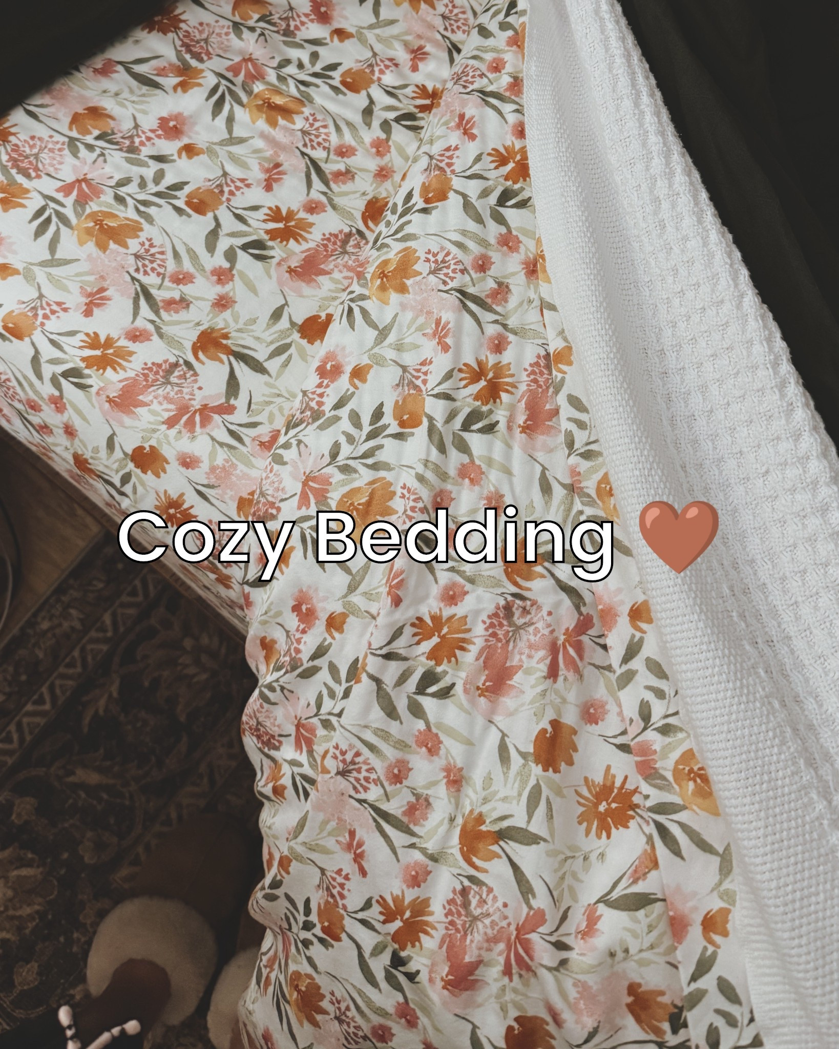 There’s just nothing quite like a good shower and then climbing into freshly washed bedding! 😍