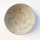 16" X-Large African Basket #714 / Rwanda Basket/Woven Bowl/Sisal & Sweetgrass Basket/Light Tan, Crem | Amazon (US)