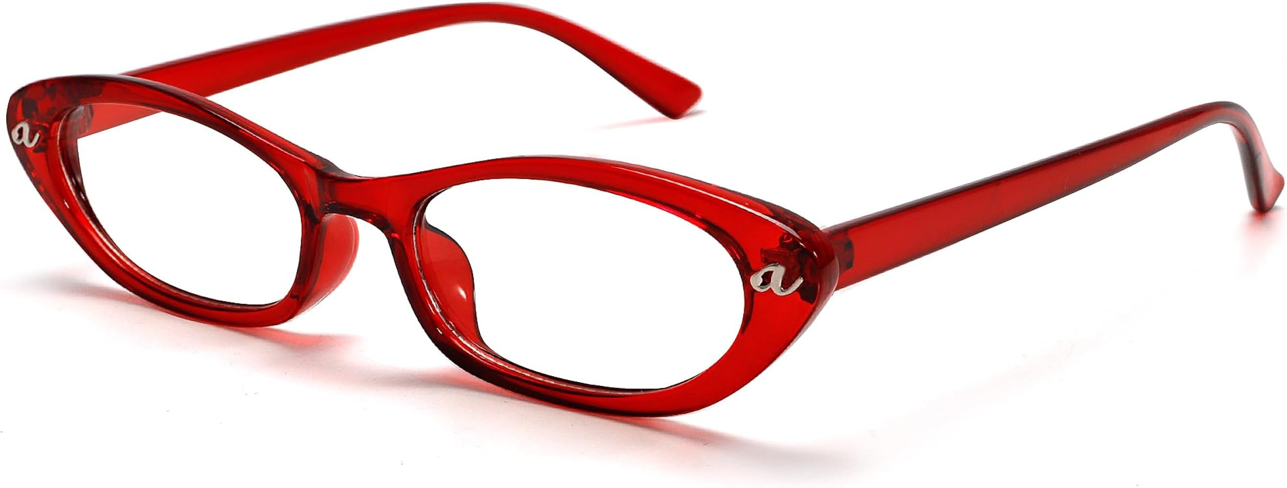 BOTEN Cat Eye Blue Light Blocking Glasses for Women Men Small Oval Eyeglasses Anti Glare Nerd Eye... | Amazon (US)