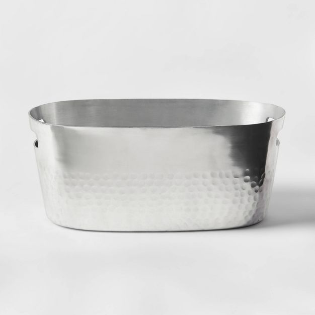 Aluminum Beverage Tub Silver - Threshold™ | Target