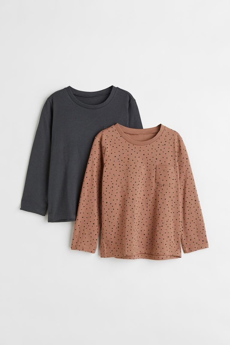 2-pack Jersey Tops | H&M (US + CA)