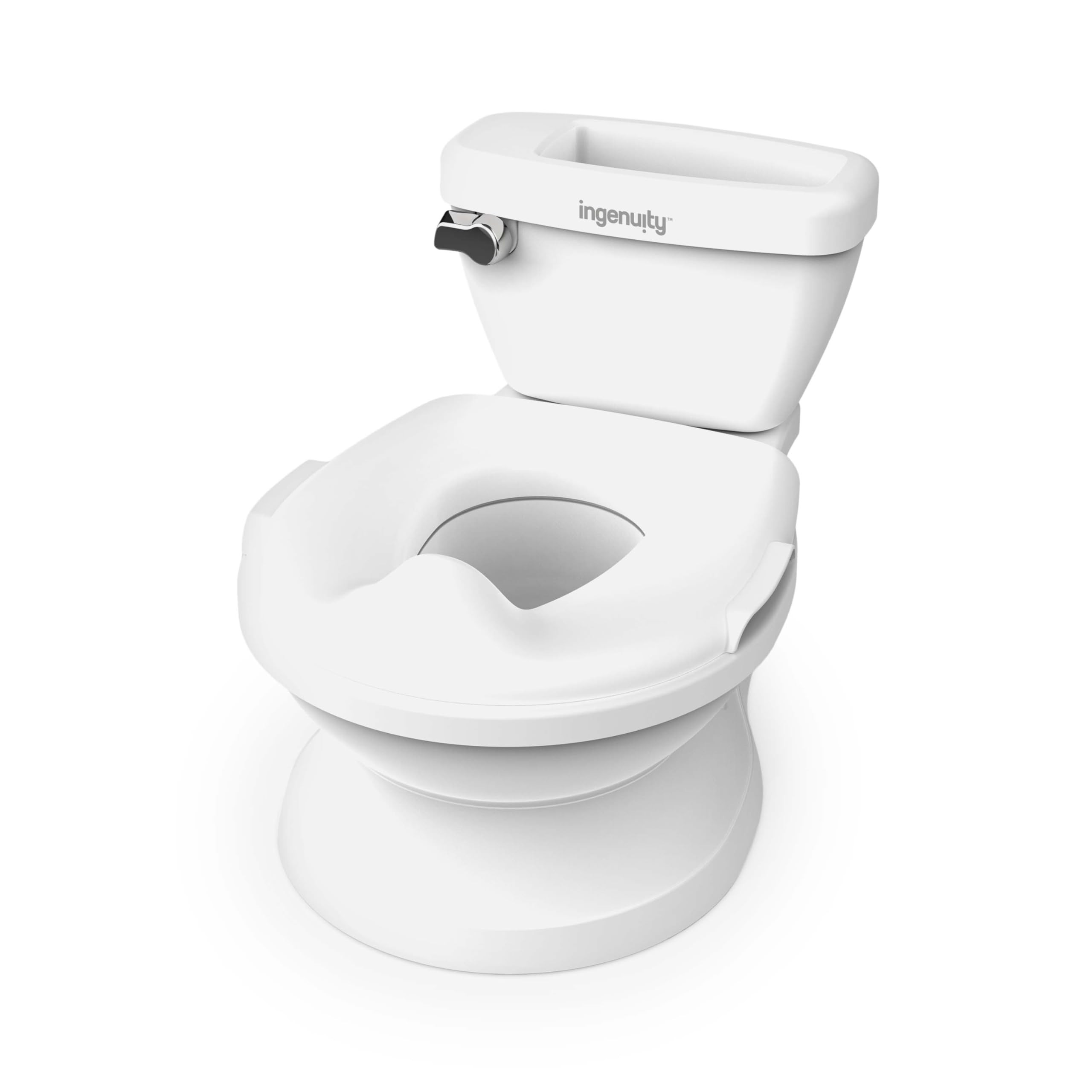 Summer Infant by Ingenuity My Size Potty Pro in White, Toddler Potty Training Toilet, Lifelike Fl... | Amazon (US)