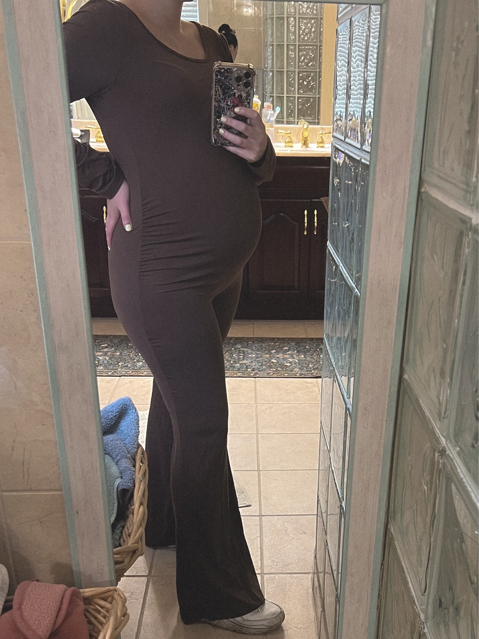 Today’s outfit! Super easy & comfy 🤎🤰🏻

#LTKootd #LTKBump #LTKBaby