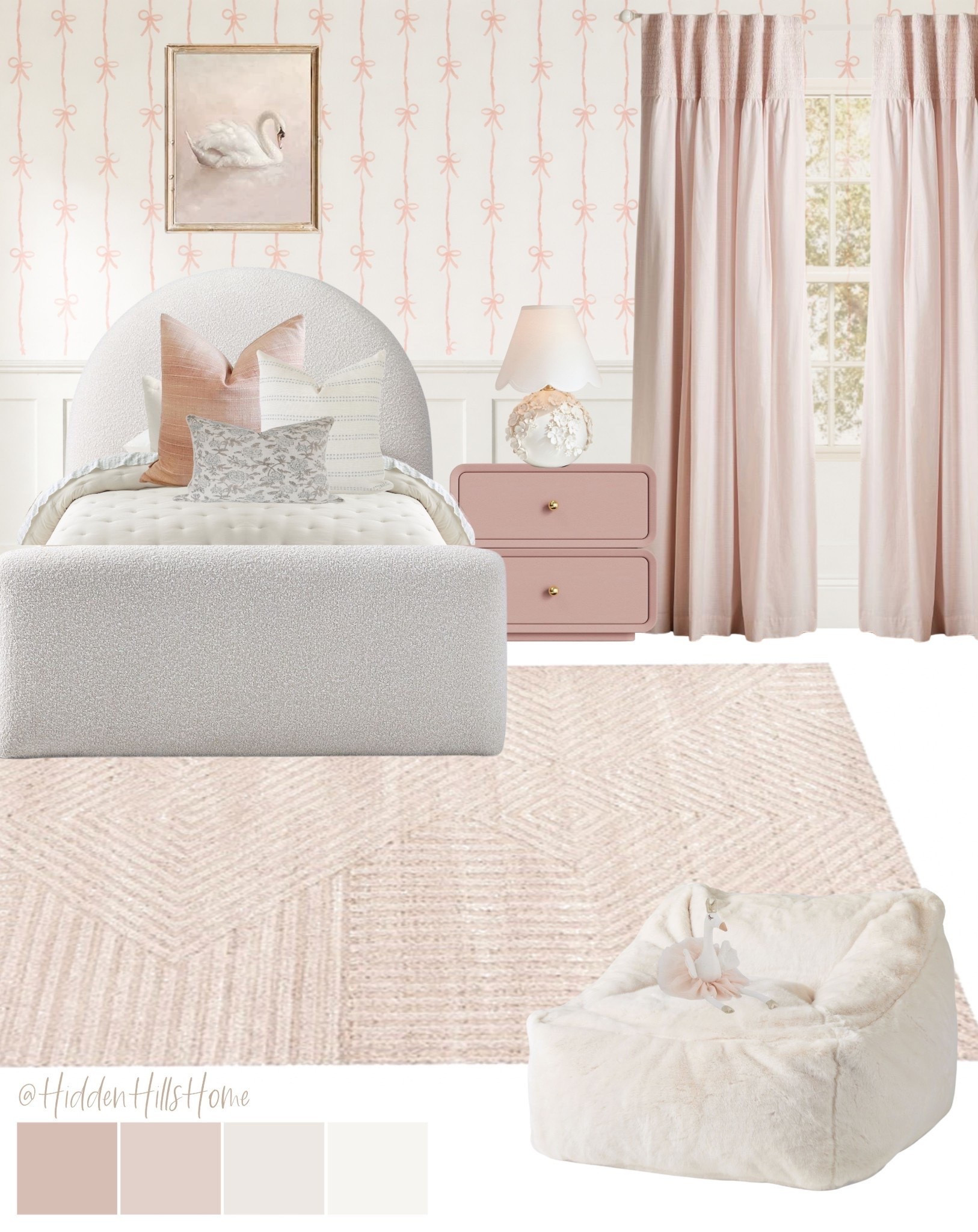 Girls room decor ideas, toddler girls room, girls bedroom inspiration, girls bedroom mood board, twin bed, pink girl bedroom #girls

#LTKKids #LTKHome #LTKSaleAlert
