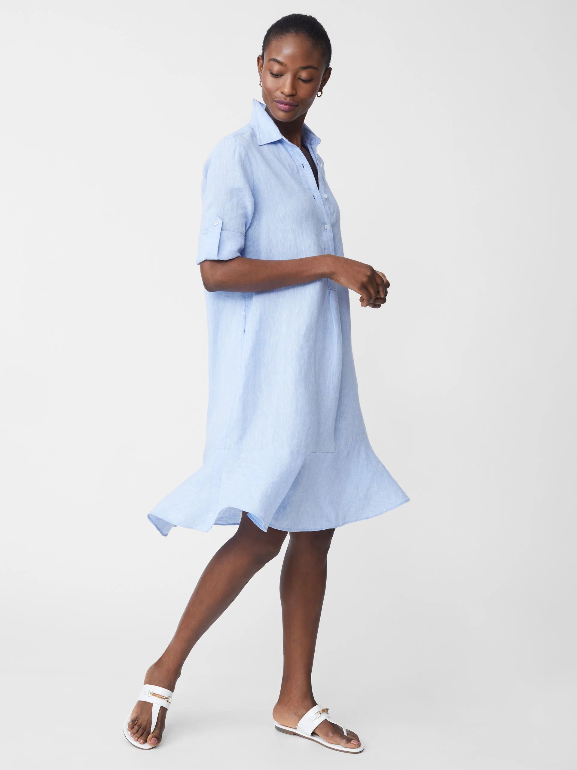 Wellesley Linen Dress | J.McLaughlin