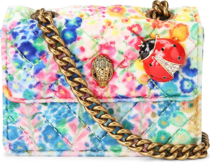 Kurt Geiger London x Floral Couture Micro Kensington Floral Quilted Crossbody Bag | Nordstrom | Nordstrom