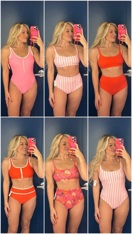 Sale alert 🚨 50% off Old Navy Swim! One pieces bikinis and swim dresses all half off! I’m wearing size xs 

#LTKSwim #LTKFindsUnder50 #LTKSaleAlert