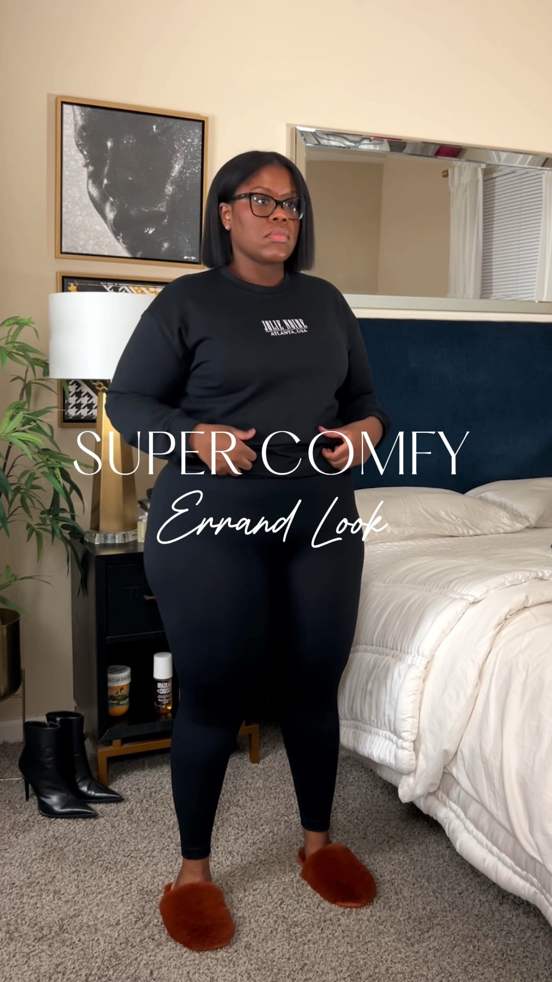 Super cute and comfy winter errands look featuring Jolie Noire sweatshirt!

Sweatshirt- Embroidered Logo Sweatshirt (Size Medium)
Leggings- Amazon (Size XL)
Socks- Birkenstock
Shoes- New Balance 

Similar and exact items tagged  

#LTKSeasonal #LTKmidsize #LTKplussize