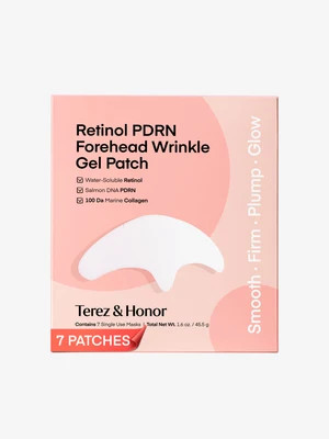 Retinol PDRN Forehead Wrinkle Patches - 7 Sheets | Terez & Honor