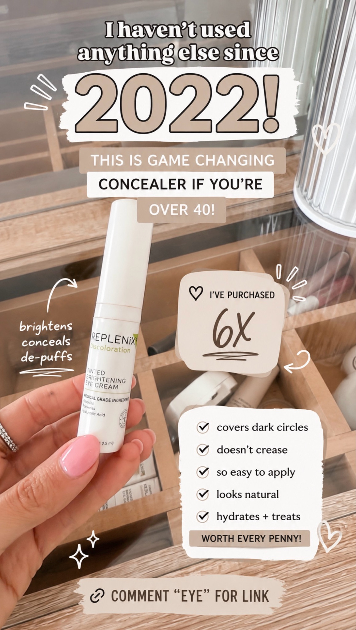 Best concealer ever!

#LTKOver40 #LTKBeauty