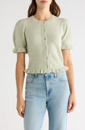 Rails Lora Short Sleeve Cardigan | Nordstrom | Nordstrom