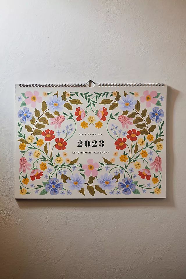 Floral 2023 Wall Calendar | Anthropologie (US)