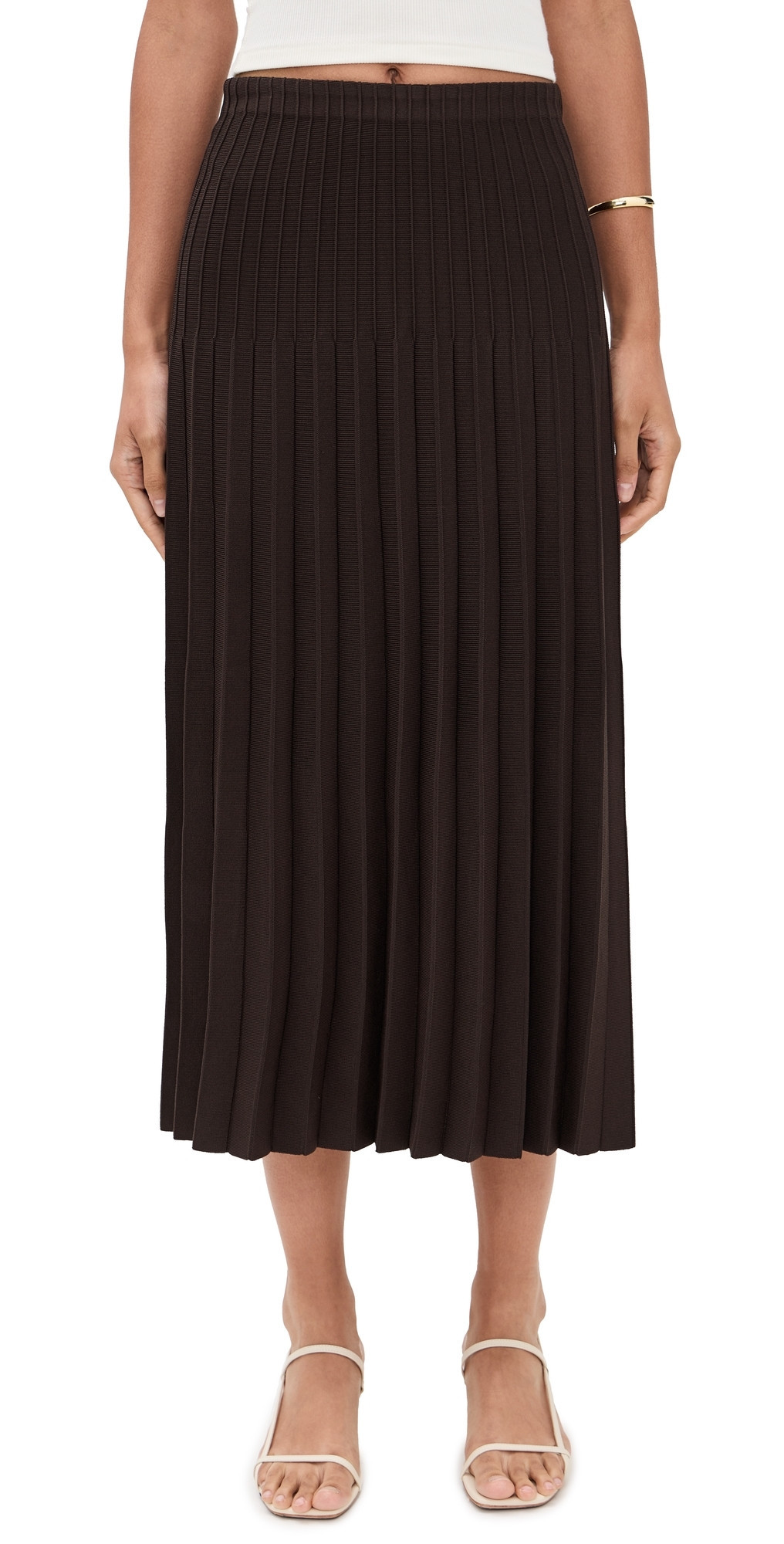 STAUD Lena Skirt Earth S | Shopbop