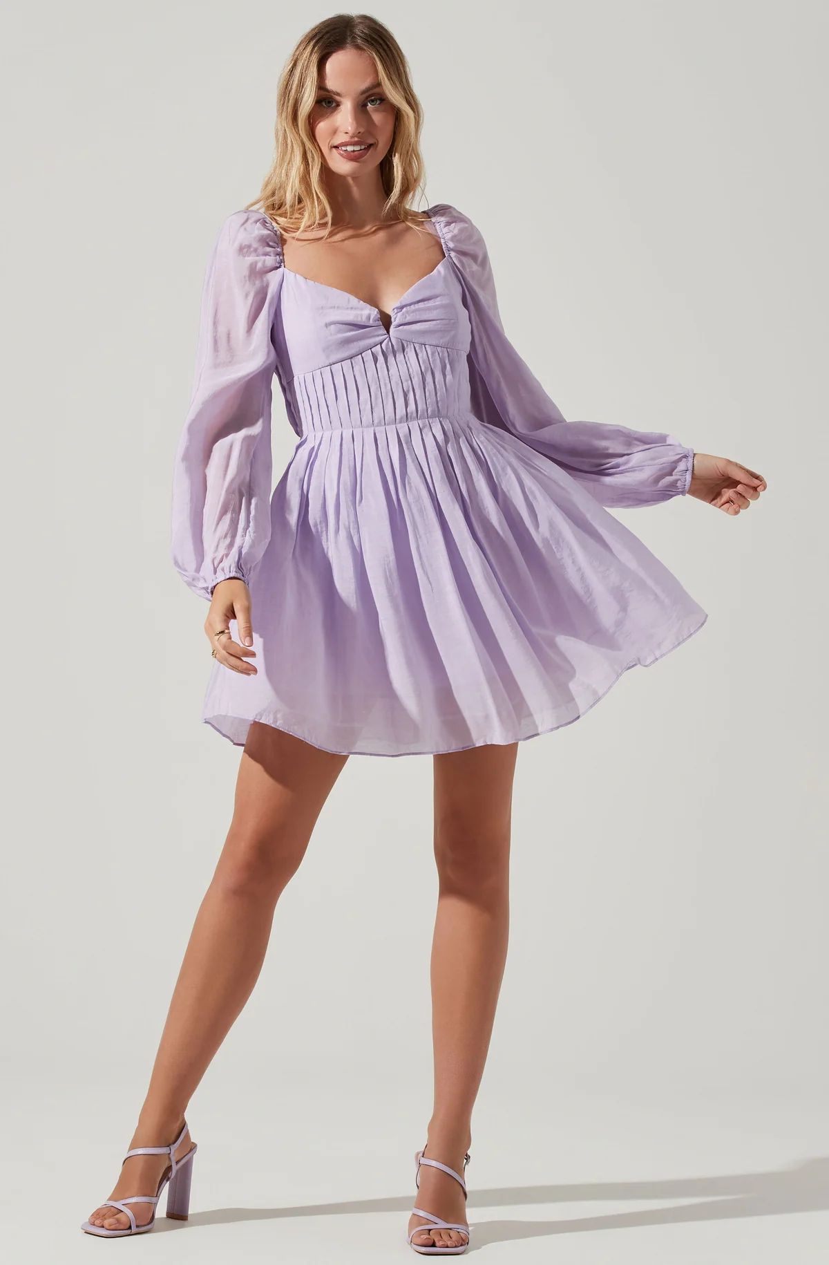 Carina Open Back Mini Dress | ASTR The Label (US)