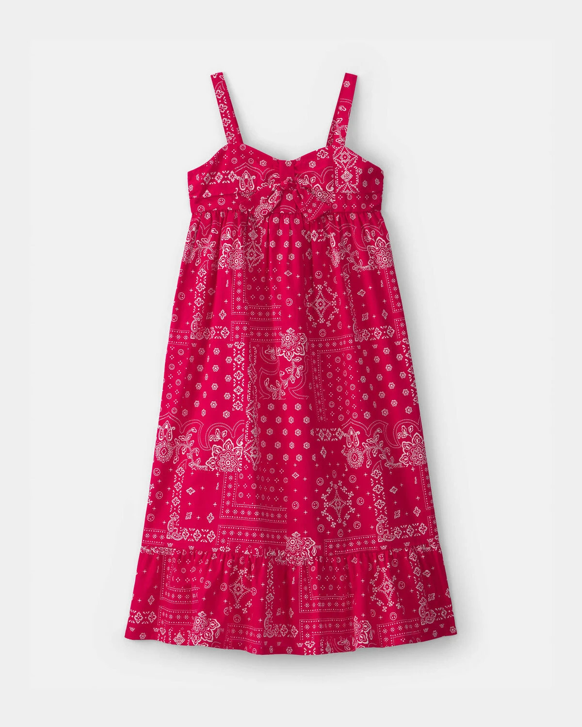 Girls Sleeveless Bandana Dress - Red | Carter's Inc