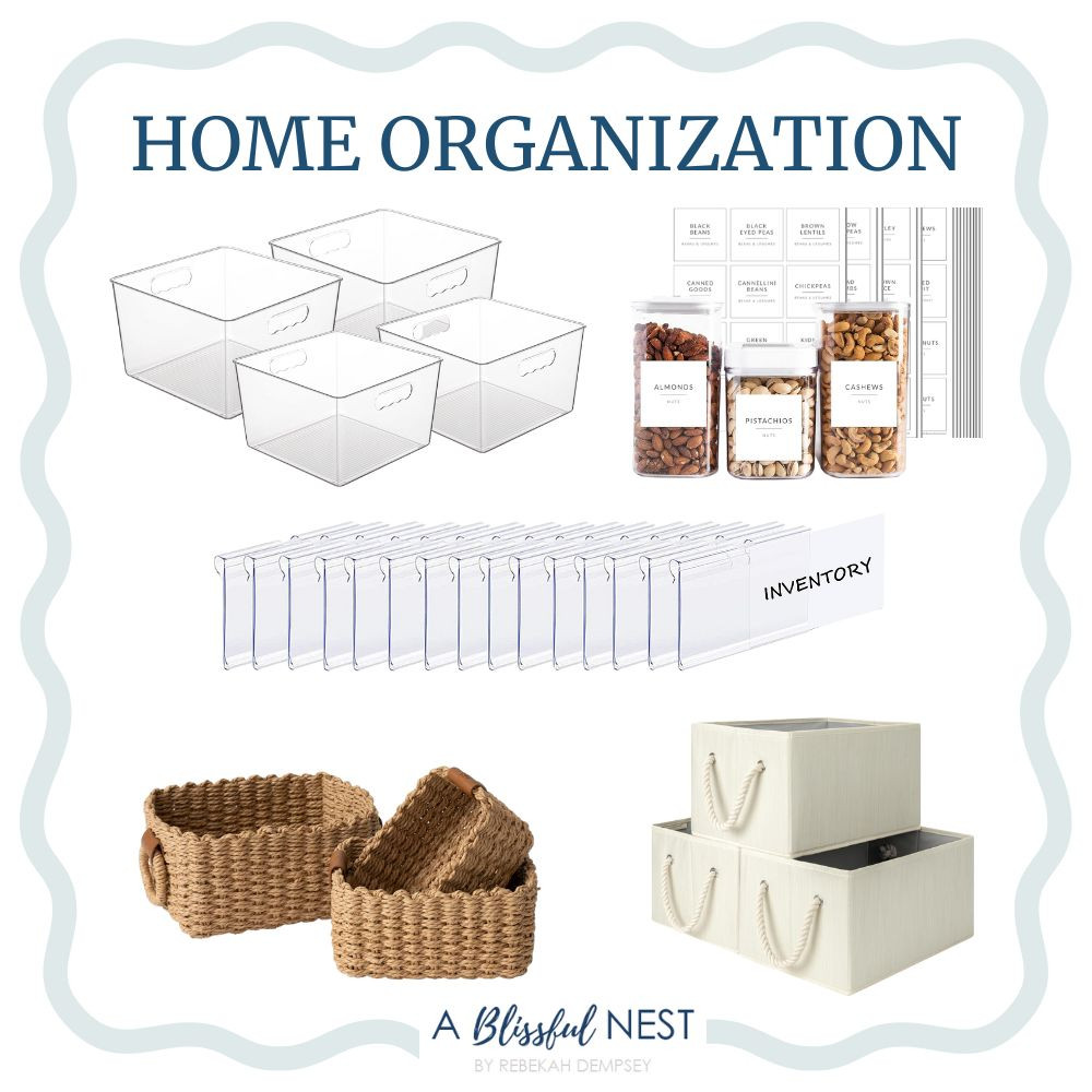 Smart storage for every corner. Snag these finds now.
clear plastic storage bins, minimalist pantry labels, basket labels clip on, woven storage baskets, foldable fabric storage baskets 

 #LTKHome #LTKFindsUnder50 #LTKFindsUnder100