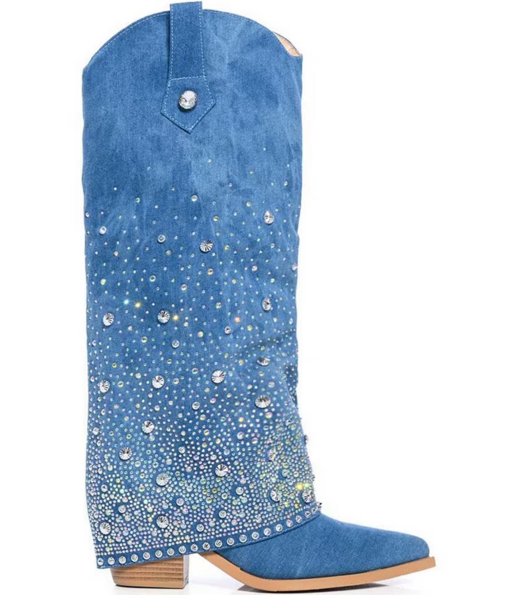 Azalea Wang
Mellow Denim Rhinestone Fold Over Western Boots country concert outfit sequins

#LTKStyleTip #LTKShoeCrush
