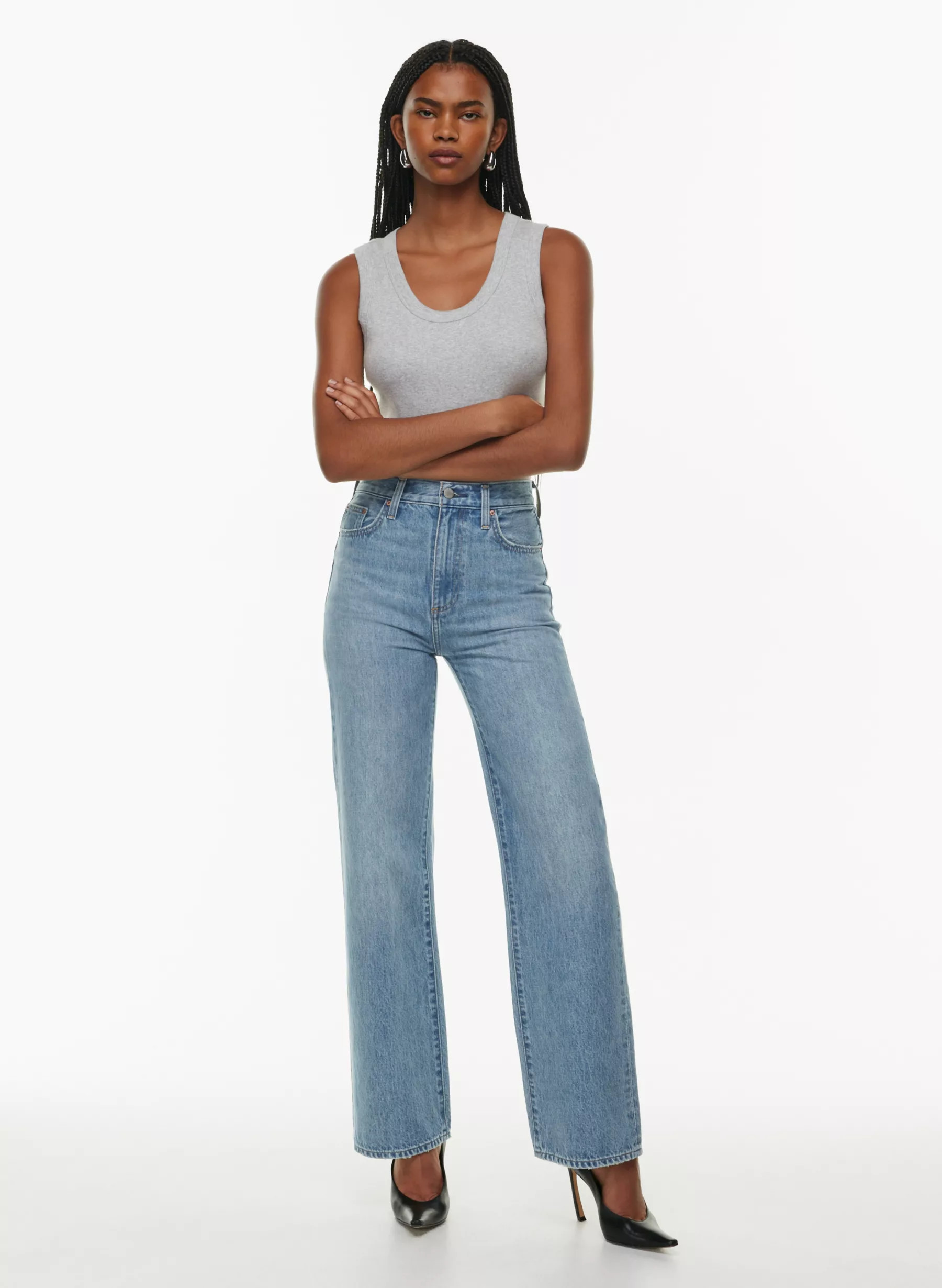 THE '90S WINONA HI-RISE WIDE JEAN | Aritzia