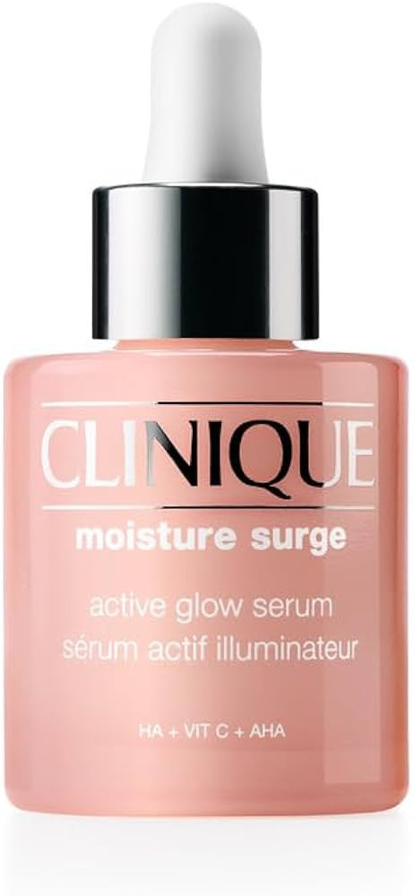 Clinique Moisture Surge Active Glow Serum with Lactic Acid, Hyaluronic Acid + Vitamin C | Hydrati... | Amazon (US)