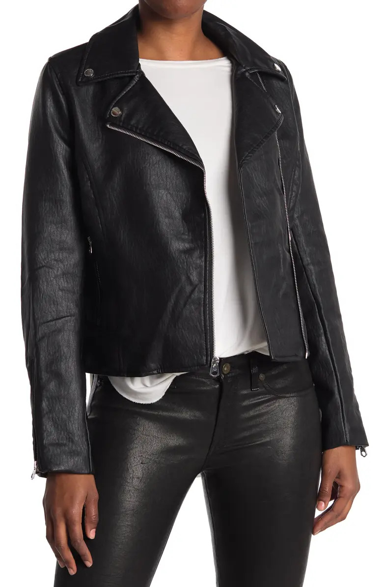 Faux Leather Moto Jacket | Nordstrom Rack