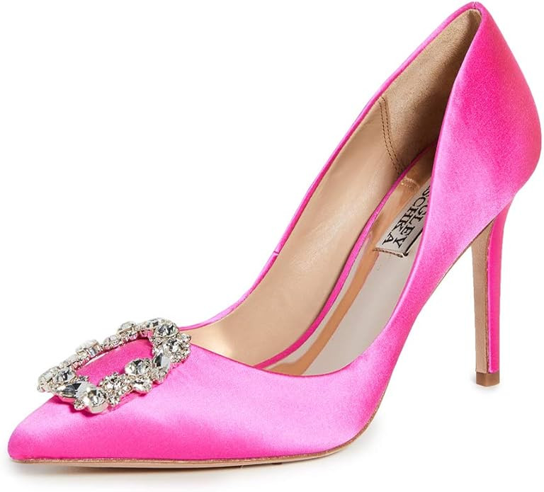 Badgley Mischka Women's Cher Pump - Women's Pumps with 3.75" Stiletto Heels | Amazon (US)