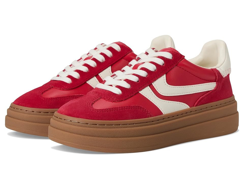 Steve Madden Dodge Women's Shoes Red : 5.5 M, Suede | Zappos