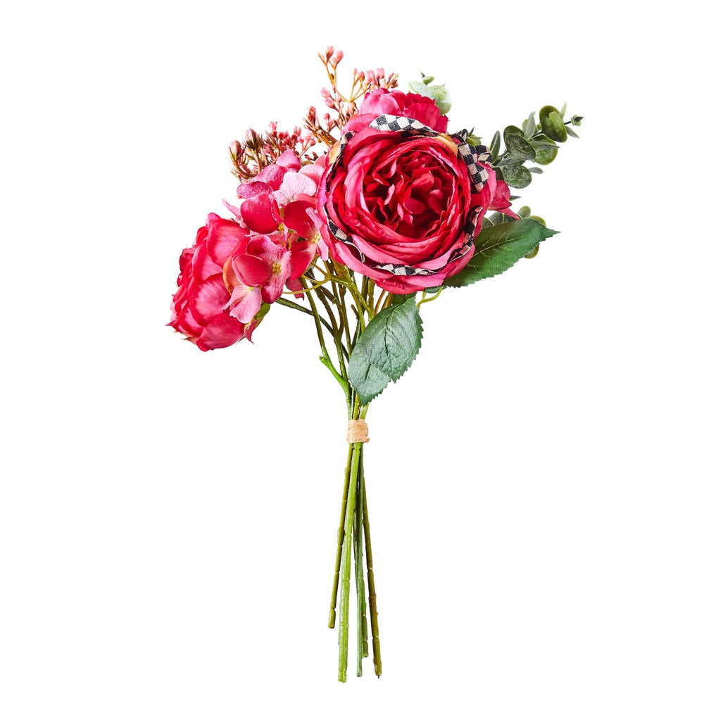 Fuchsia Rose & Hydrangea Bouquet | MacKenzie-Childs