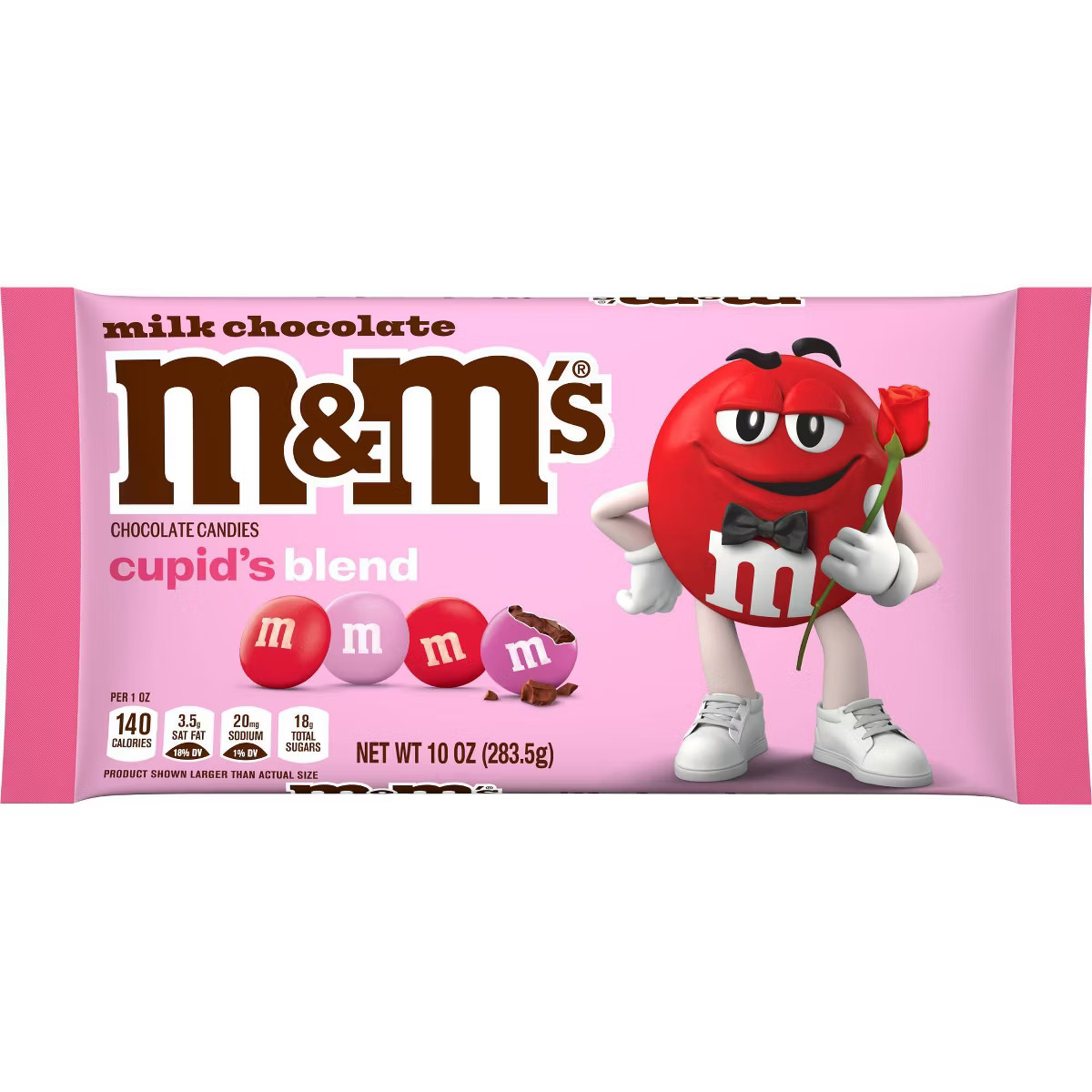 M&M's Valentine's Cupid's Mix Milk Chocolate Red, Pink, and White Candies - 10.0oz | Target