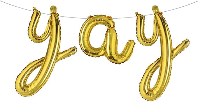 Bachelorette Party Decorations Balloons - Bridal Shower Decorations YAY Party Banner Balloon Enga... | Amazon (US)