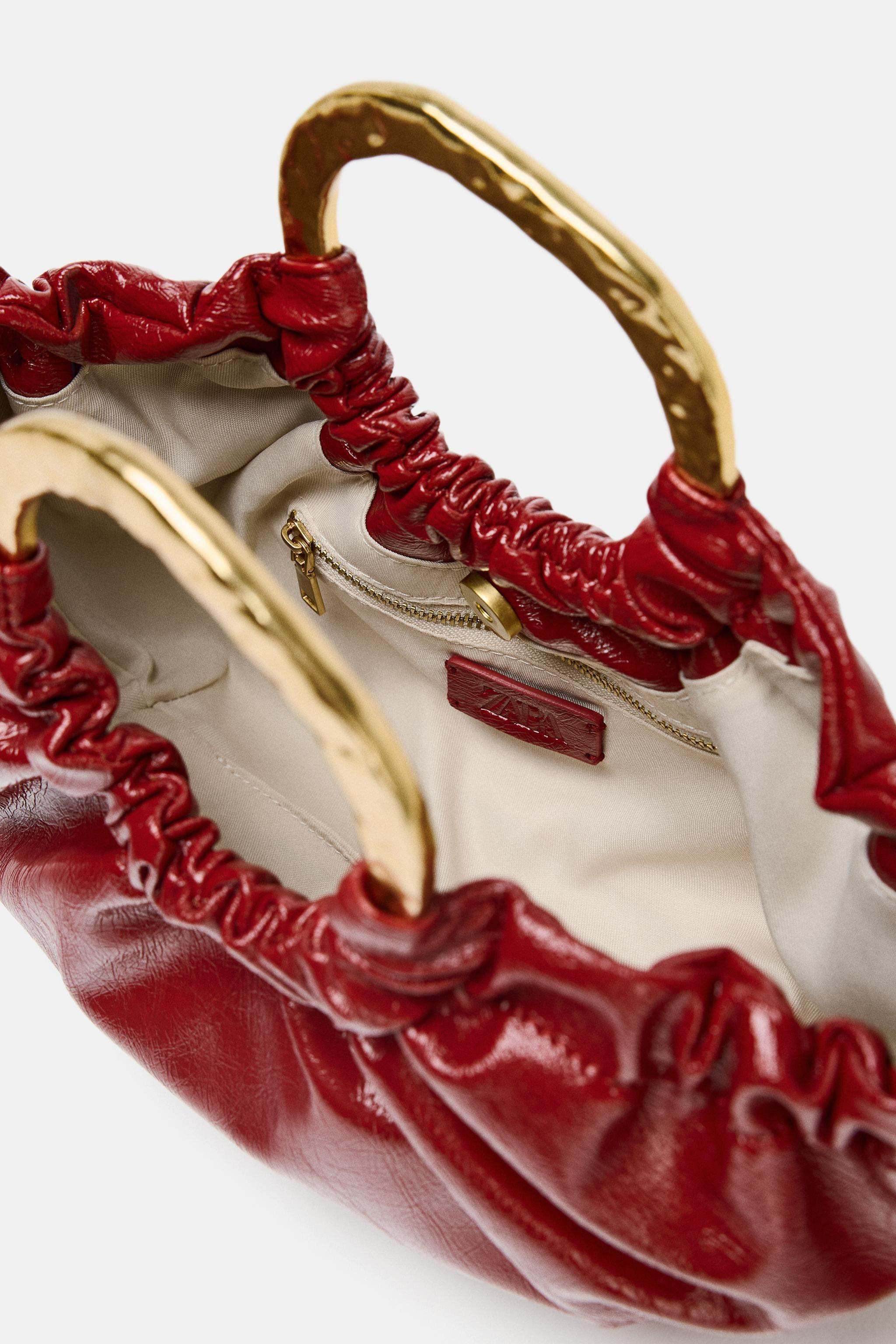 RUCHED HANDBAG | Zara US