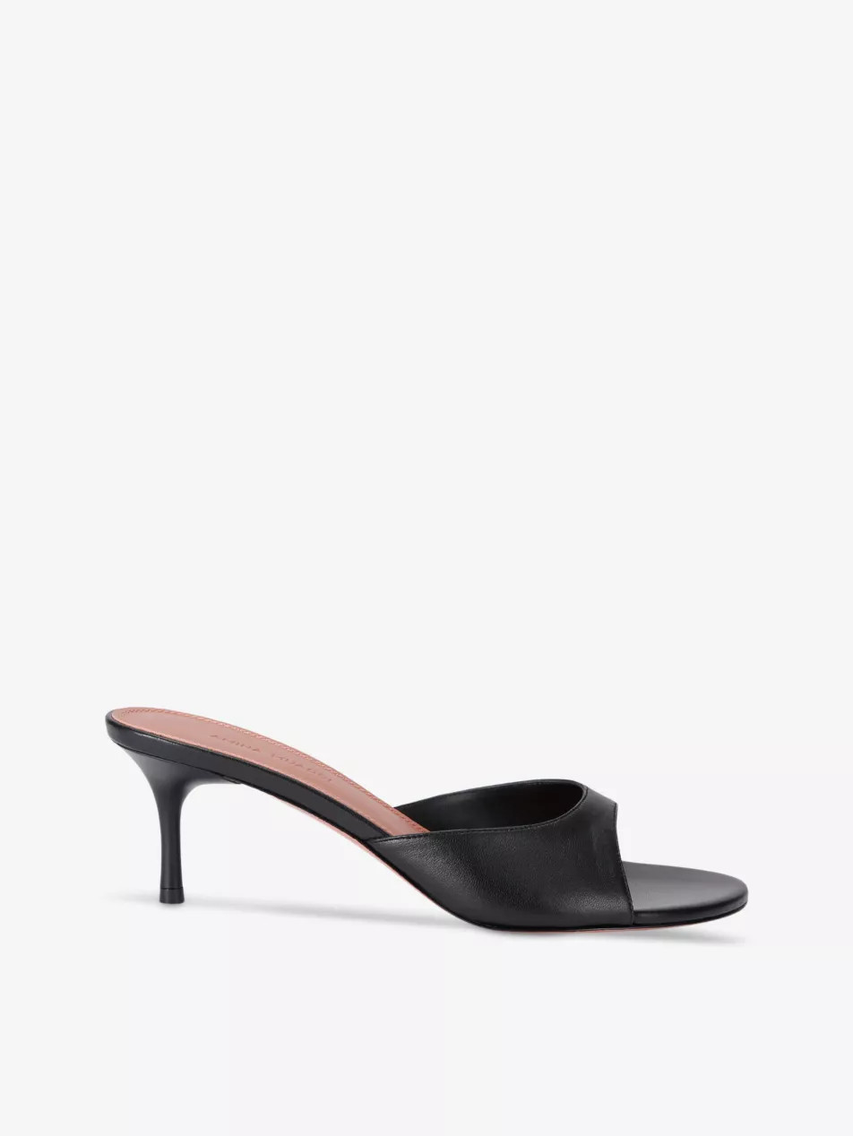 Jeanne kitten-heel leather slingbacks | Selfridges