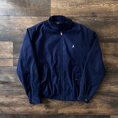Vintage Polo Lauren Dark Blue Jacket Size S Men’s   | eBay | eBay US