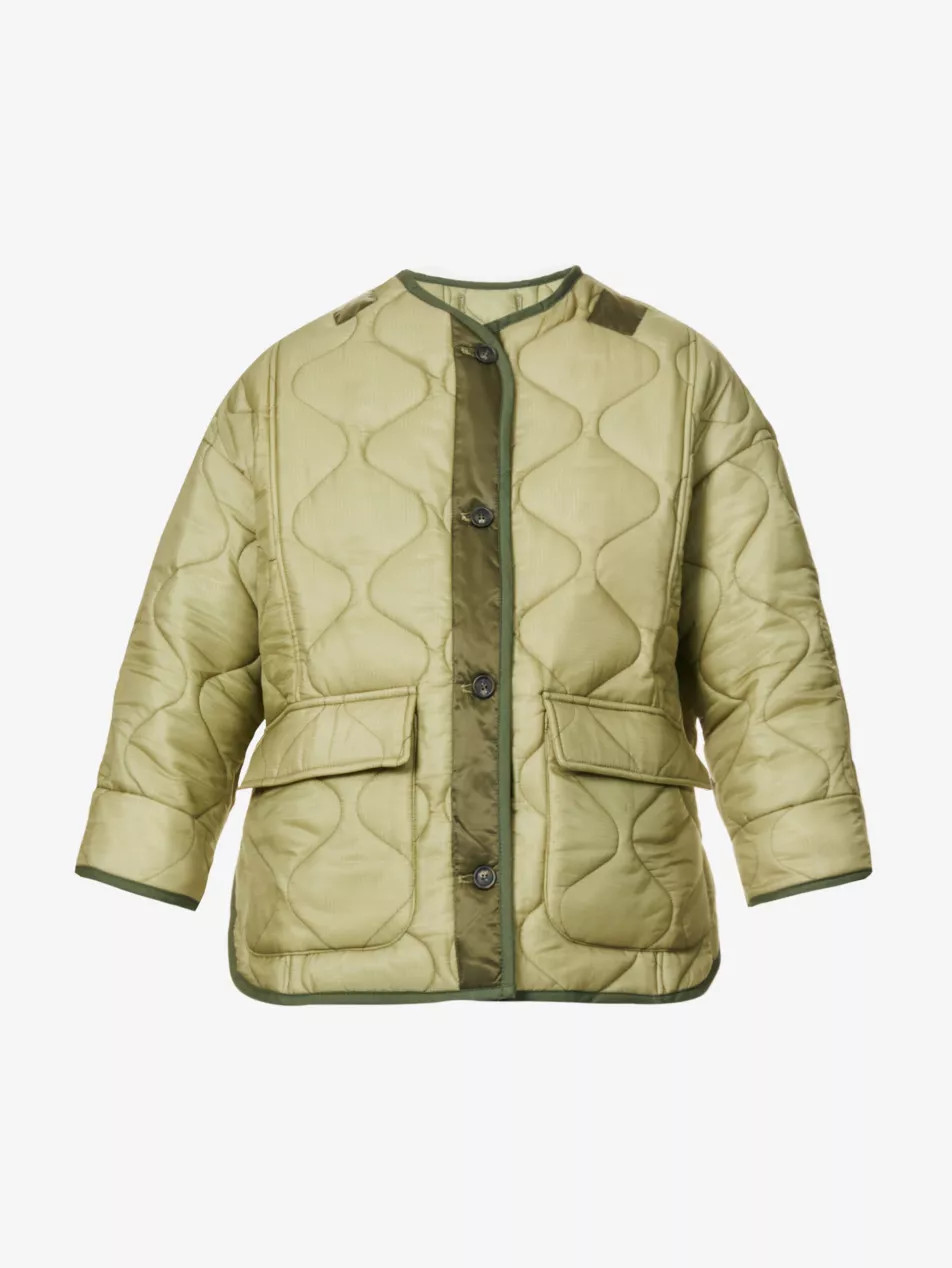 Teddy quilted-shell jacket | Selfridges