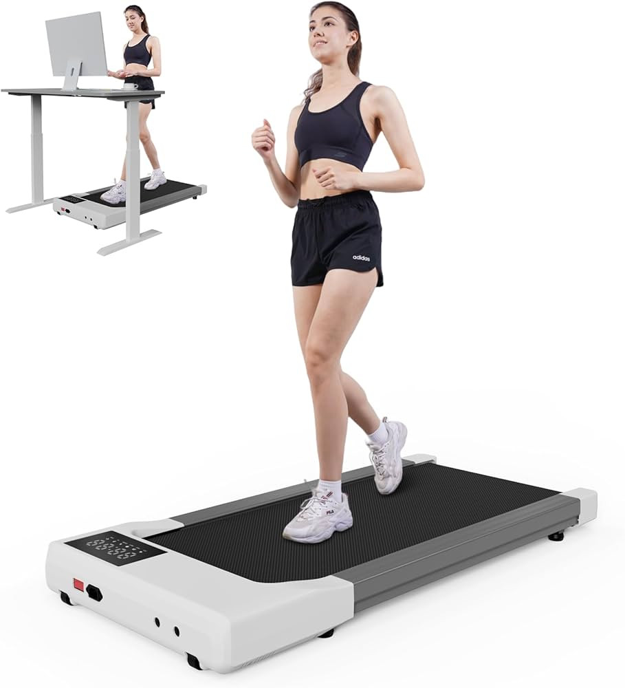 Under Desk Walking Pad Treadmill for Home Office, Intelligent Walk Mat with APP and Remote Contro... | Amazon (US)