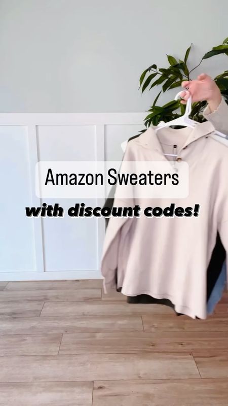 Amazon sweaters with coupon codes! Codes can expire at any time. 

1- tan sweater 20% off “208PP1RT”
2- short sleeve sweater clip 10% off coupon 
4- blue sweater 30% off “30XGVKE8” + clip coupon

#LTKsalealert #LTKSeasonal #LTKCyberweek