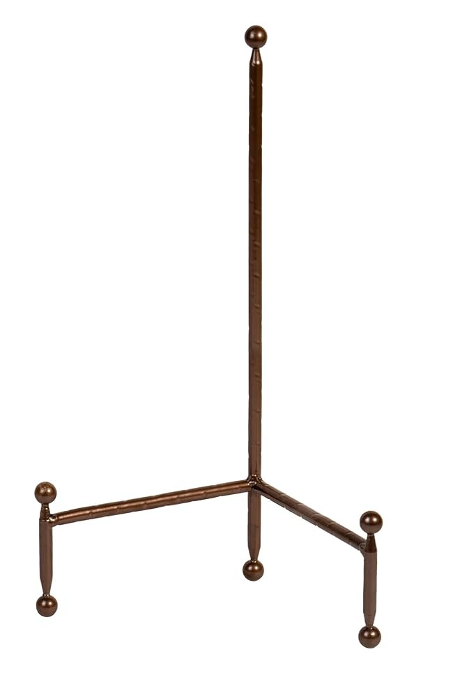Red Co. Decorative Tripod Plate Stand and Art Holder Easel in Bronze Finish - 14" h | Amazon (US)