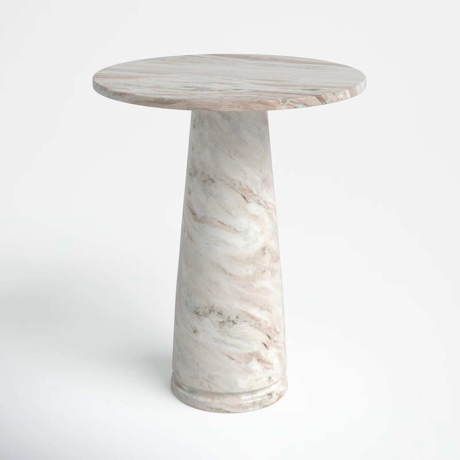 AllModern Daktari Tall Round Marble Accent Table & Reviews | Wayfair | Wayfair North America